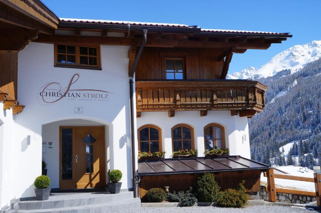 Pension Strolz Sankt Anton am Arlberg Esterno foto